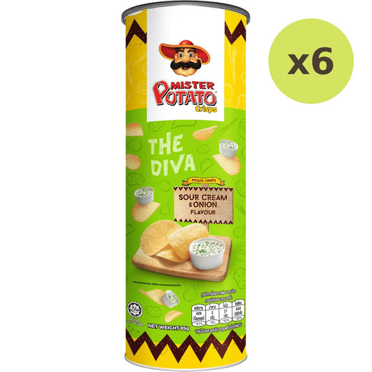 Mister Potato Potato Crisps Sour Cream Onion
