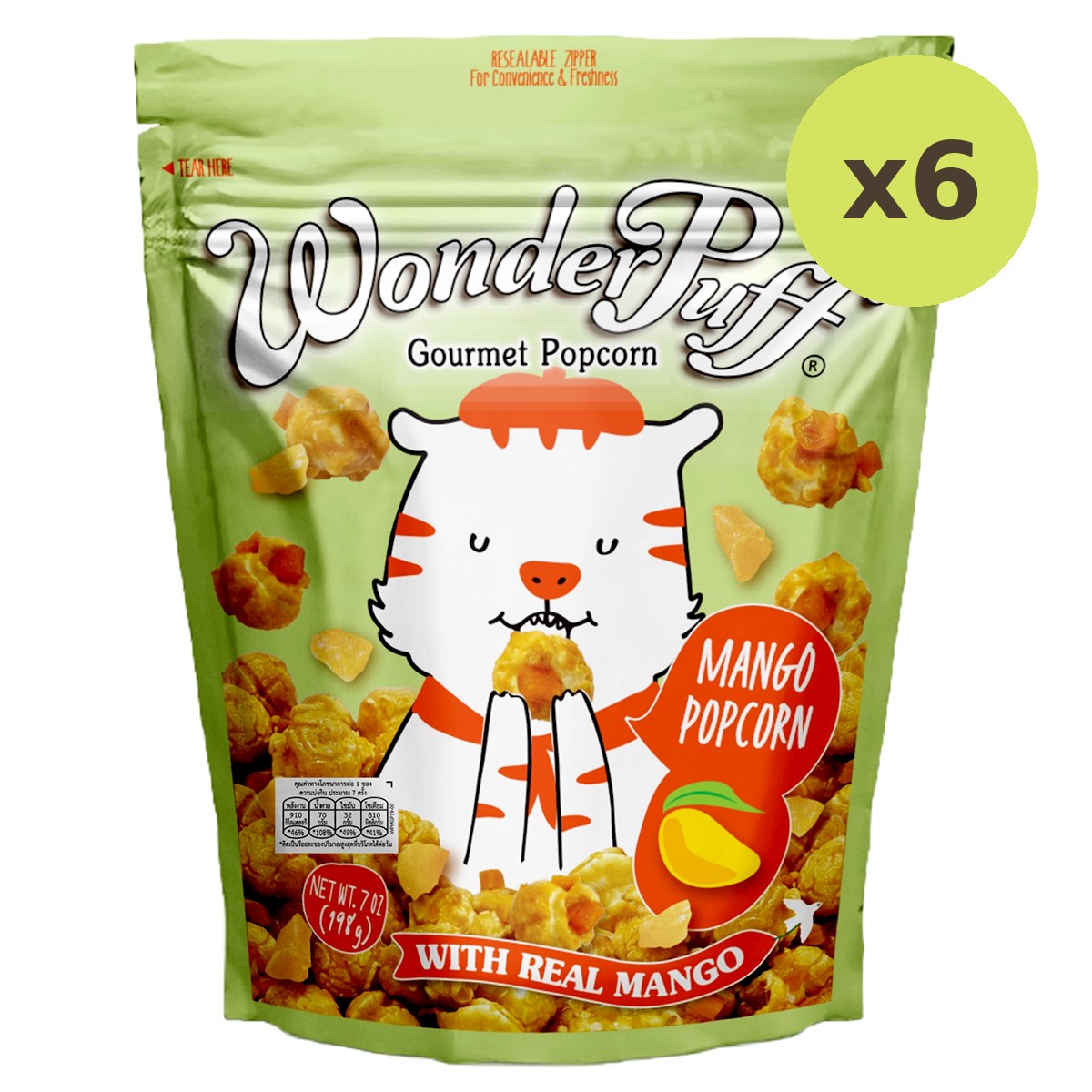 Wonder Puff Mango Popcorn