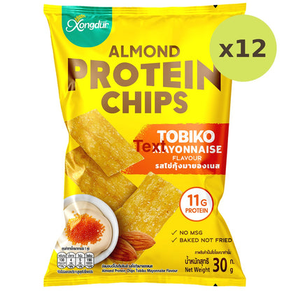 Xongdur Almond Protein Chips Tobiko Mayonnaise Flavour