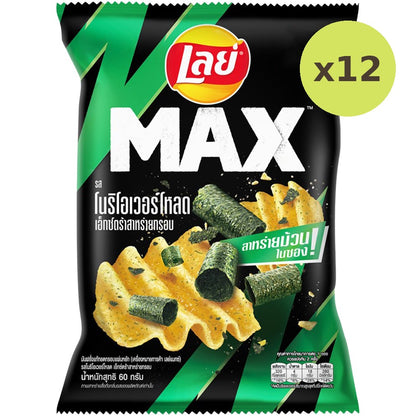 Lay's Lays Max Nori Overload Extra Crunchy Seaweed