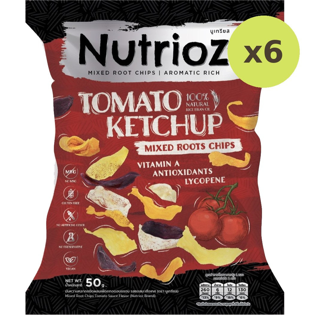 Nutrioz Mixed Roots Chips Tomato Sauce