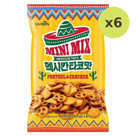 Samjin Pretzel & Cracker Mini Mix Mexican Taco