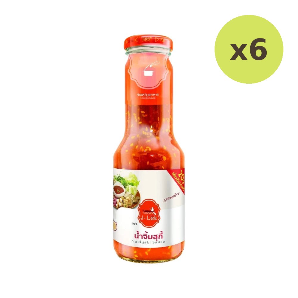 J-lek Jae Lek Suki Sauce Glass Bottle 350g