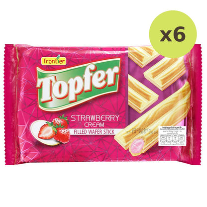 Frontier Topfer Strawberry Cream Filled Wafer Stick