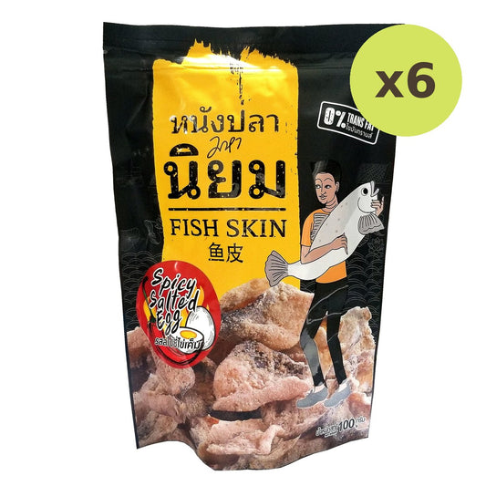 Mahaniyom Fish Skin Spicy Salted Egg