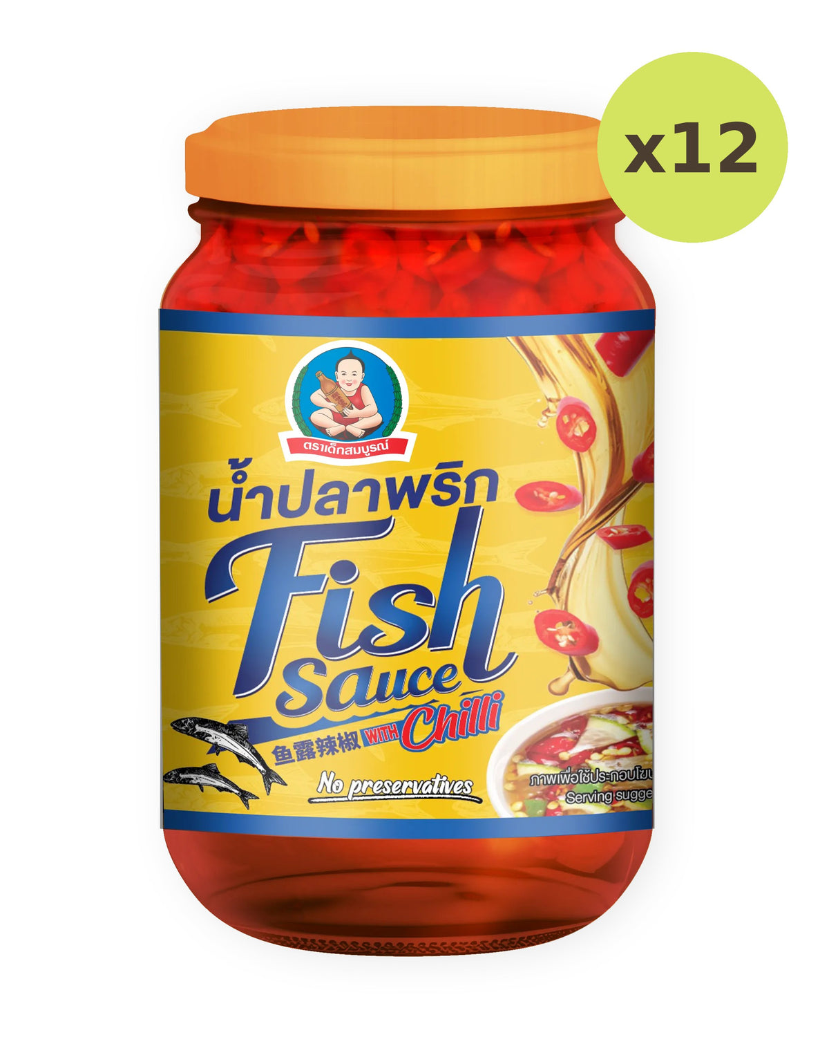 Deksomboon Chili Fish Sauce 250g
