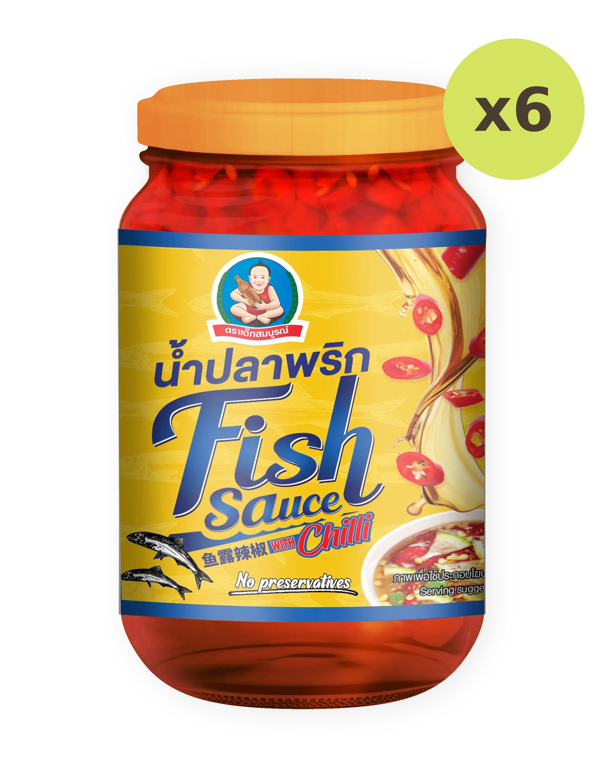 Deksomboon Chili Fish Sauce 250g