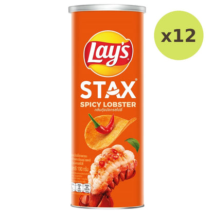 Lay's Stax Spicy Lobster