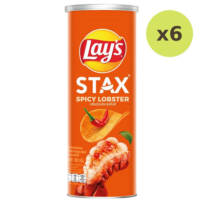 Lay's Stax Spicy Lobster
