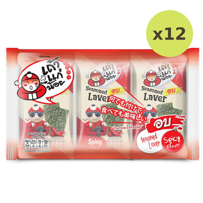 Taokaenoi Seasoned Laver Spicy