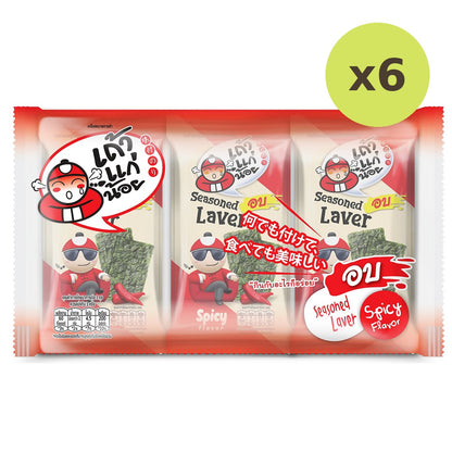 Taokaenoi Seasoned Laver Spicy