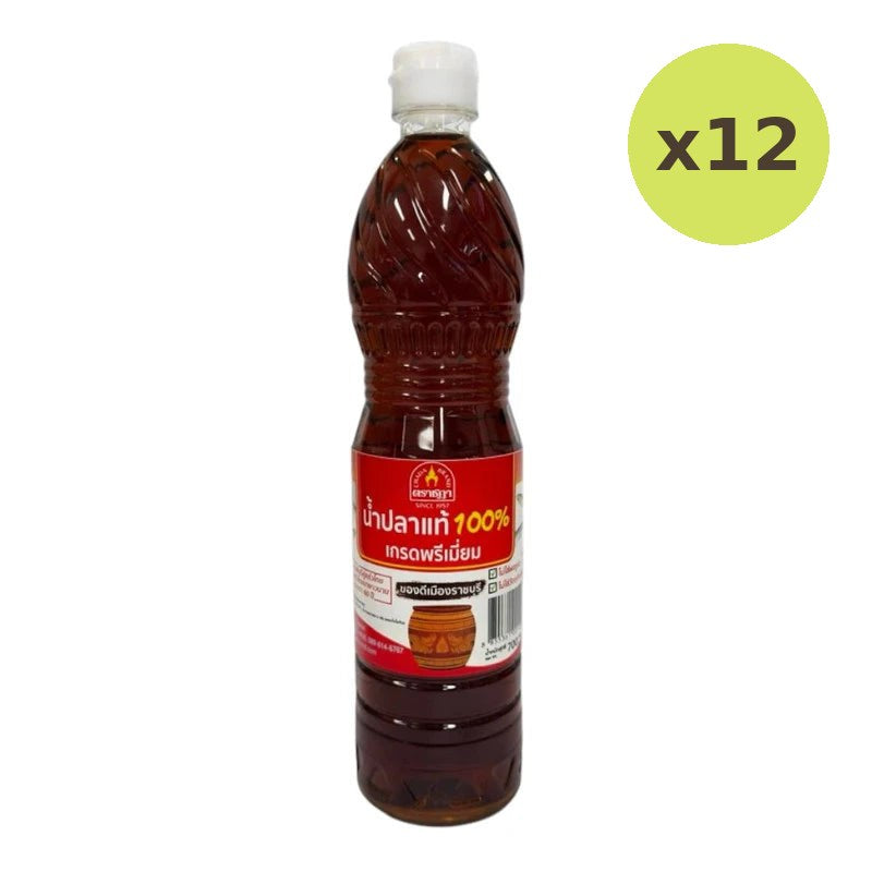 Chada 100% Real Fish Sauce Rat No MSG Preservatives Added Mixing