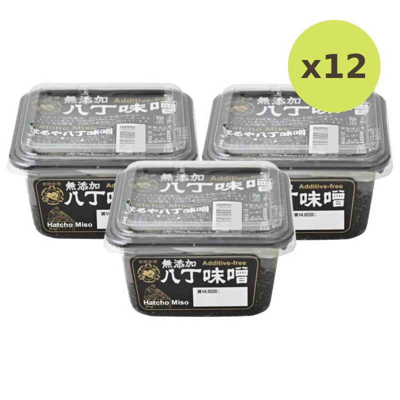 Maruya Hatcho Mutenka Miso Additive-Free Made With Non-GMO