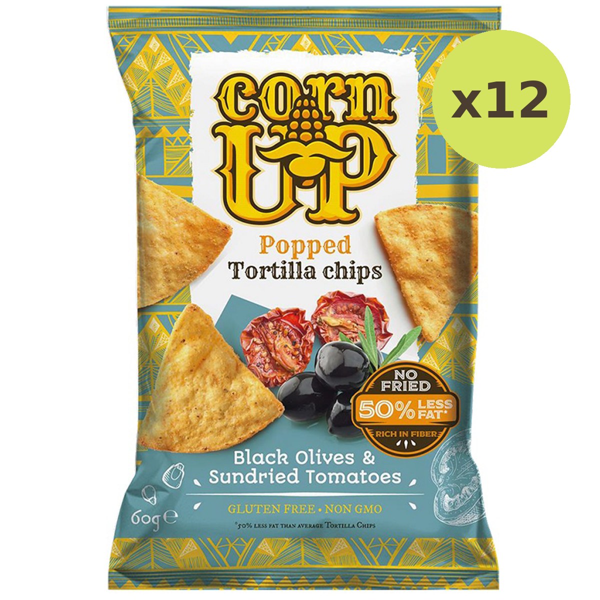 Corn Up Tortilla Chips Black Olives