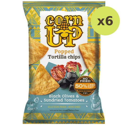 Corn Up Tortilla Chips Black Olives