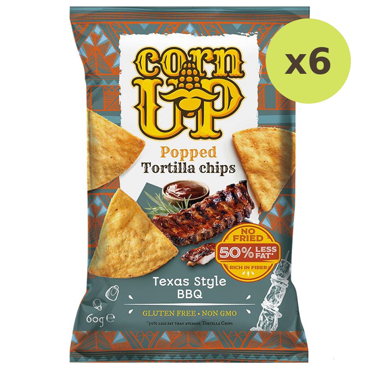 Corn Up Tortilla Chips Texas Bbq