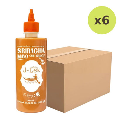 J-lek Sriracha Chili Sauce Mixed With Mayonnaise Bottles 240g