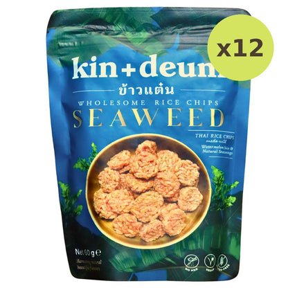 Kin Deum Wholesome Rice Chips Seaweed
