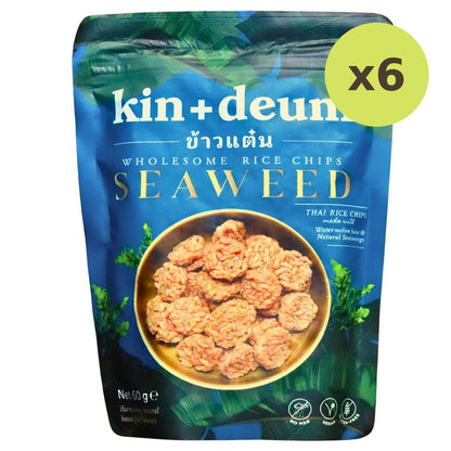 Kin Deum Wholesome Rice Chips Seaweed