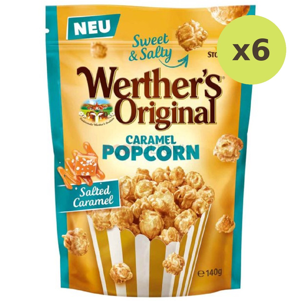 Werthers Caramel Popcorn Sea Salt