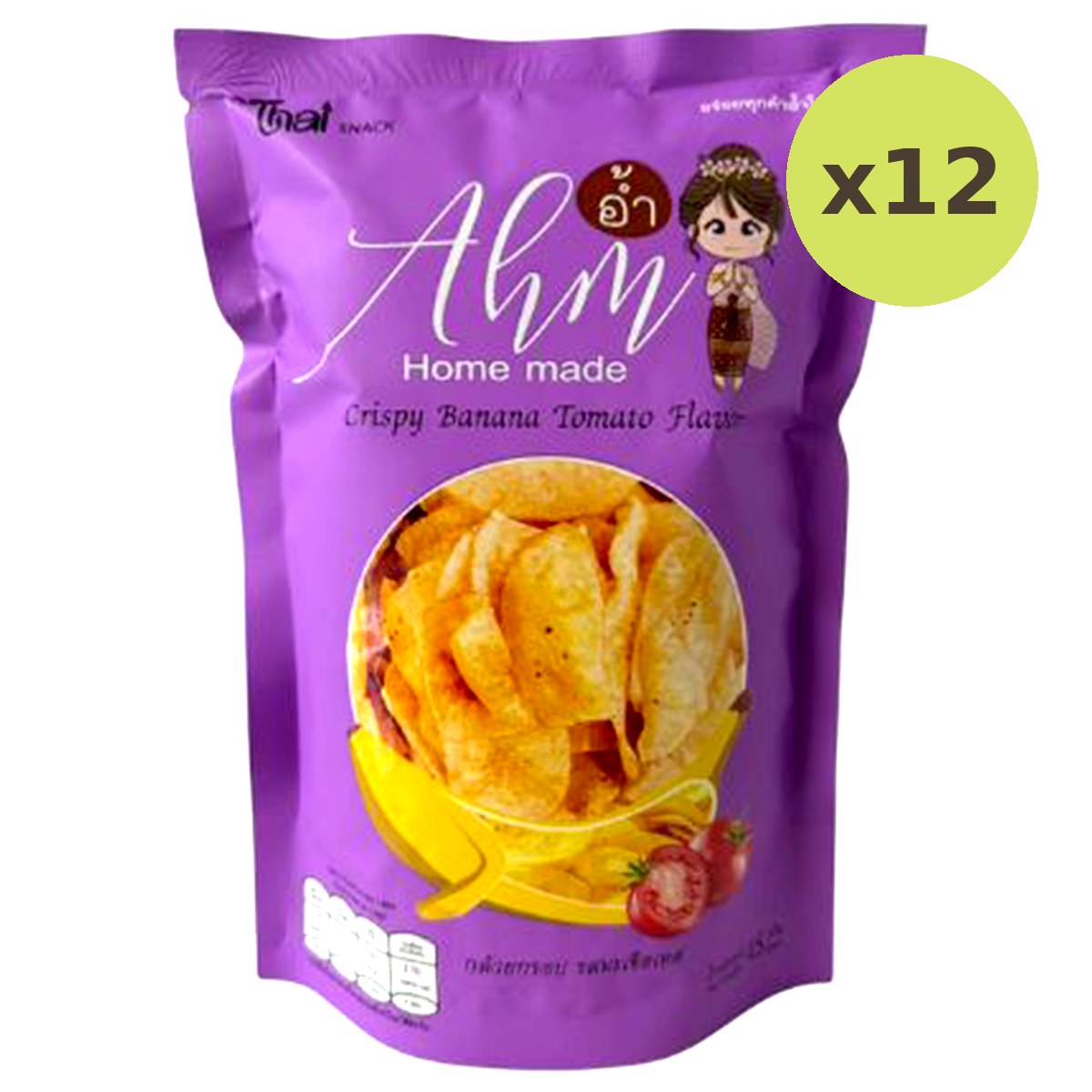 Ahm Homemade Crispy Banana Tomato Flavor