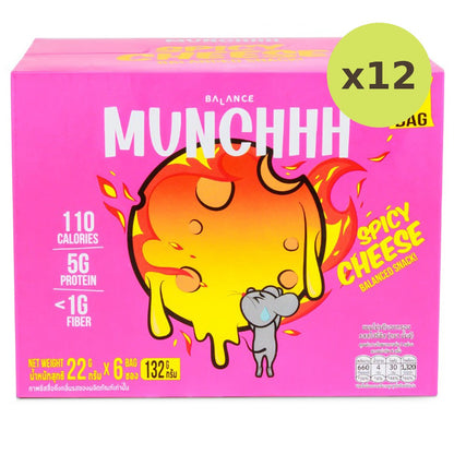 Munchhh Protein Snack Spicy Cheese Flavour