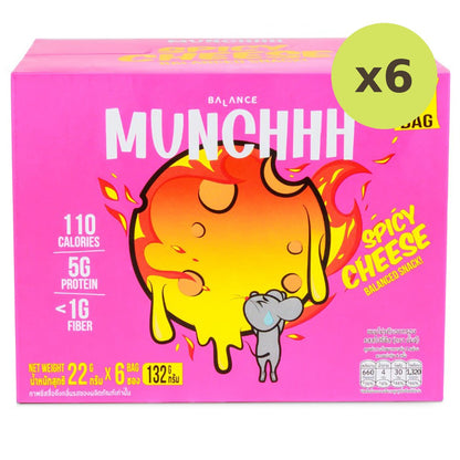 Munchhh Protein Snack Spicy Cheese Flavour