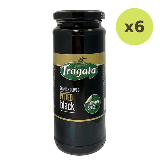Fragata Pitted Black Olive 330g