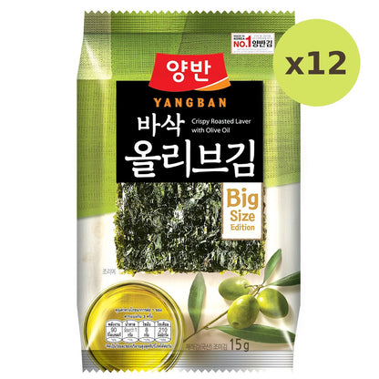 Yangban Crispy Roasted Laver With Olive Oil