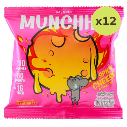Munchhh Protein Snack Spicy Cheese Flavor