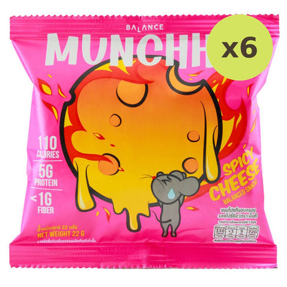 Munchhh Protein Snack Spicy Cheese Flavor