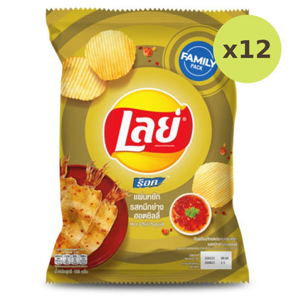 Lay's Rock Hot Chili Squid Family Pack