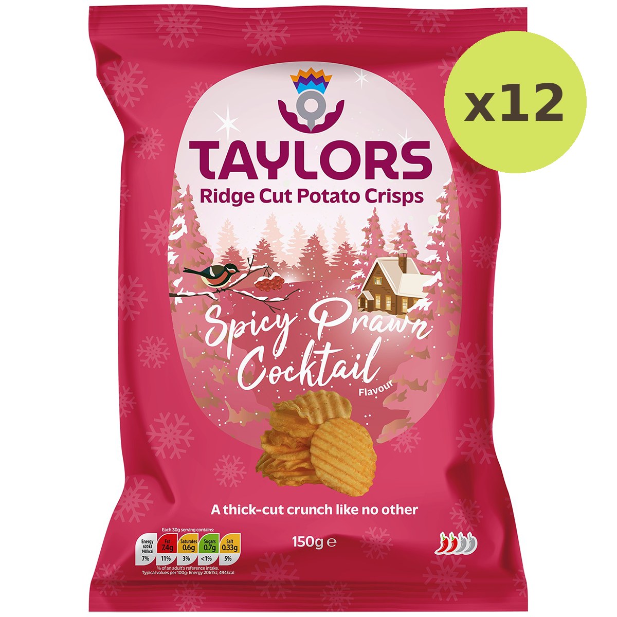 Taylors Spicy Prawn Cocktail Crisps