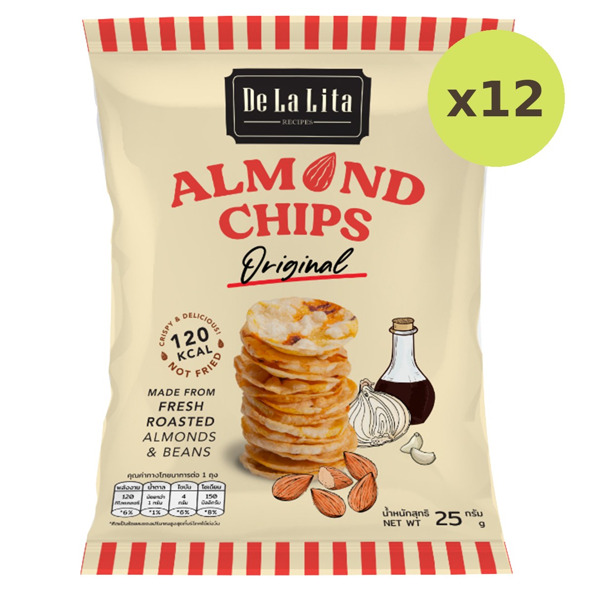 De La Lita Almond Chips Original