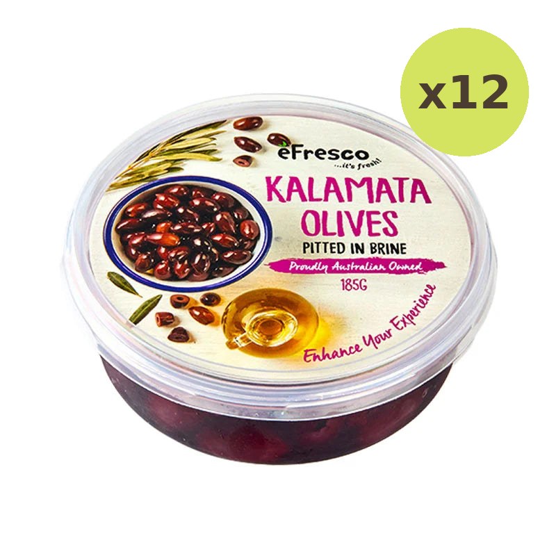 Makro Olives Pitted In Brine 185g