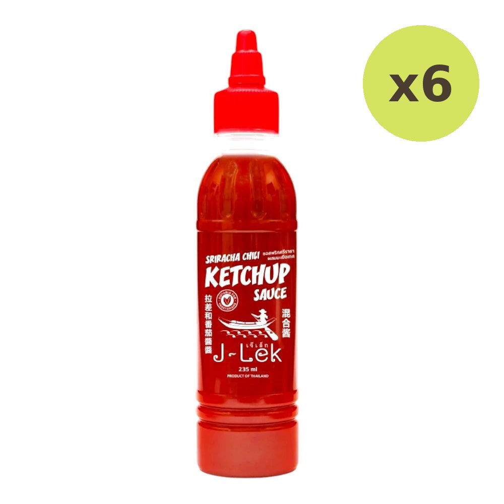 J-lek Jay Lek Sriracha Chili Sauce Mixed With Tomatoes 235g