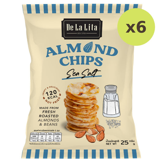 De La Lita Almond Chips Sea Salt
