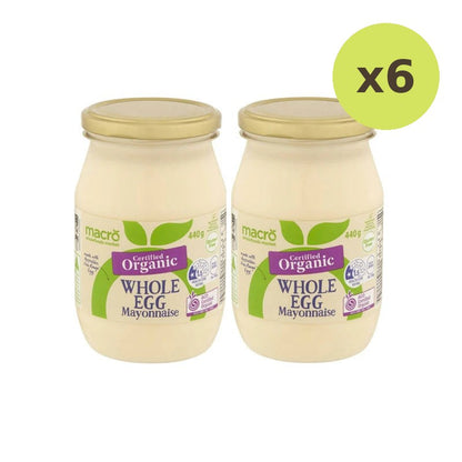 Woolworths Macro Organic Whole Egg Mayonnaise With Free Range