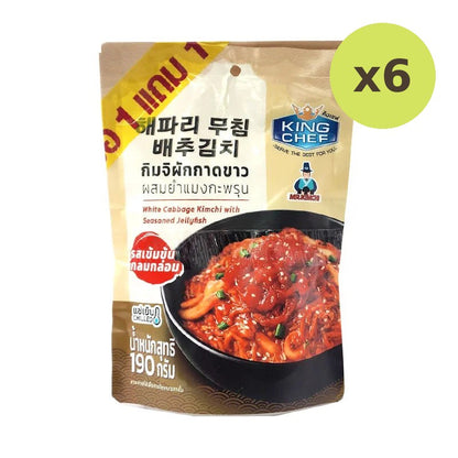 King Chef Kimchi With Seasoned Jellyfish 190g