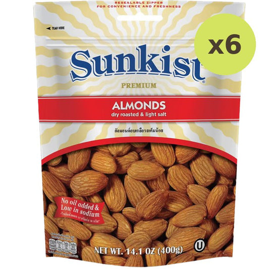 Sunkist Almond Dry Roasted & Light Salted