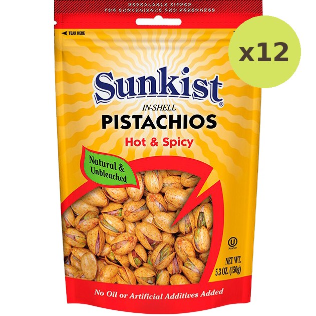 Sunkist Hot & Spicy Pistachios