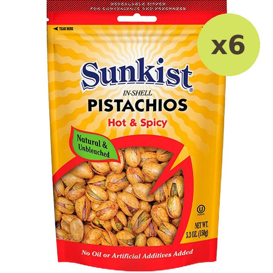 Sunkist Hot & Spicy Pistachios