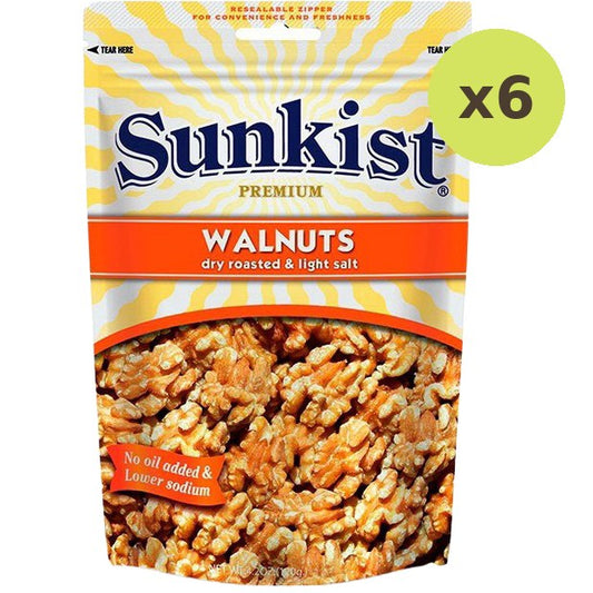 Sunkist Dry Roasted & Light Salt Walnuts