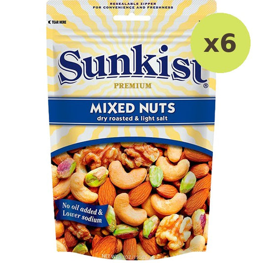 Sunkist Dry Roasted & Light Salt Mixed Nuts
