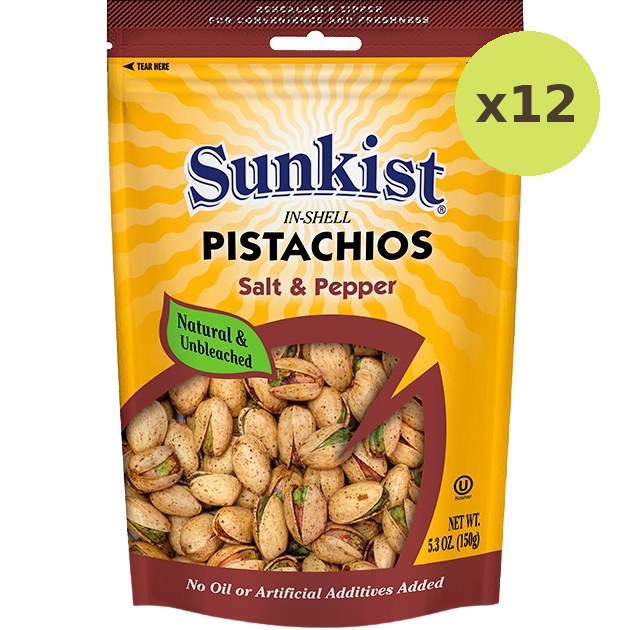 Sunkist Salt & Black Pepper Pistachios