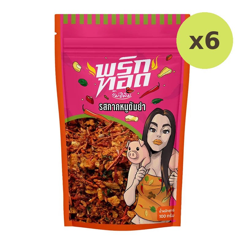 MAE E PIM Chili With Crackling TomYum Flavour100gX1