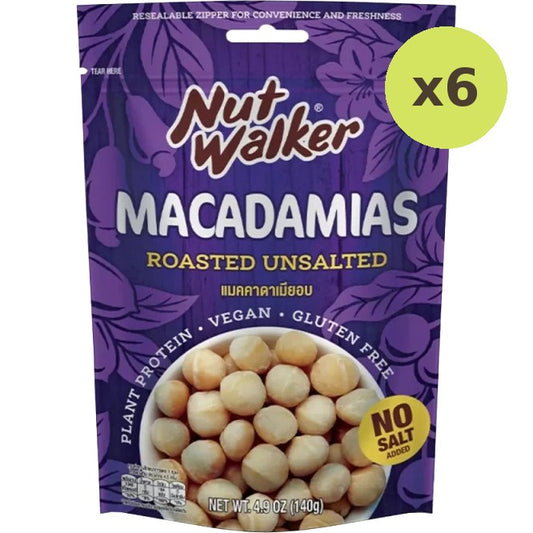 Nut Walker Roasted Unsalted Macadamias