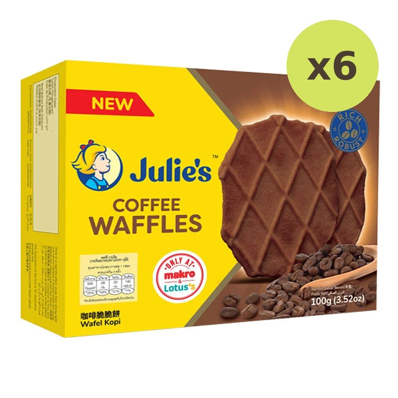 Julies Coffee Waffles 100g