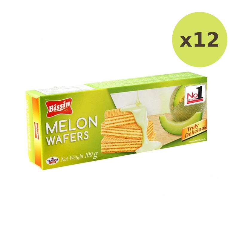 Bissin Wafer Melon 100g