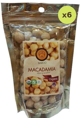 Baboo Raw Macadamia Nuts